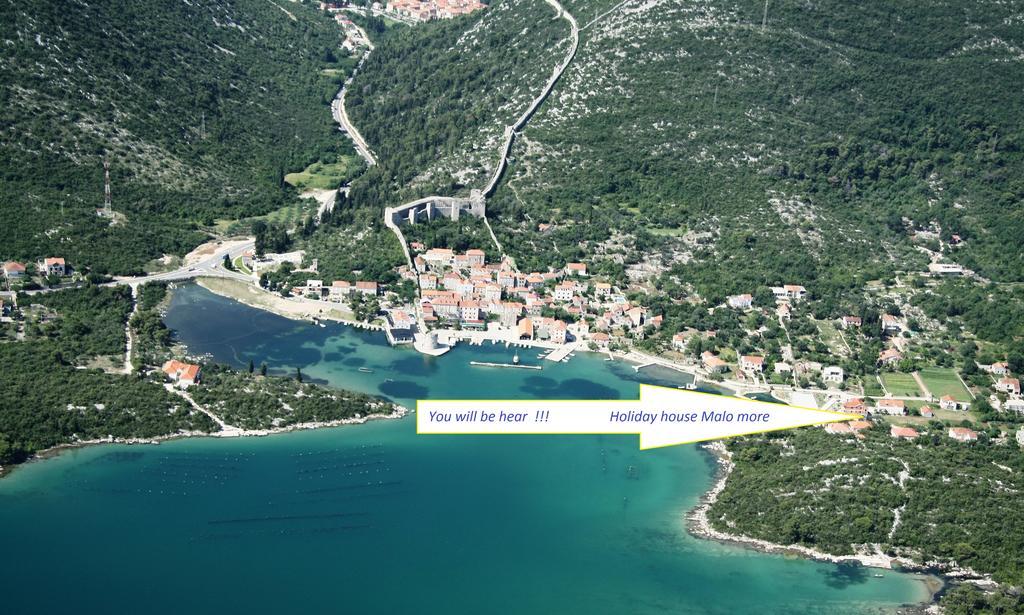 Malo More Holiday Home Mali Ston Exterior foto
